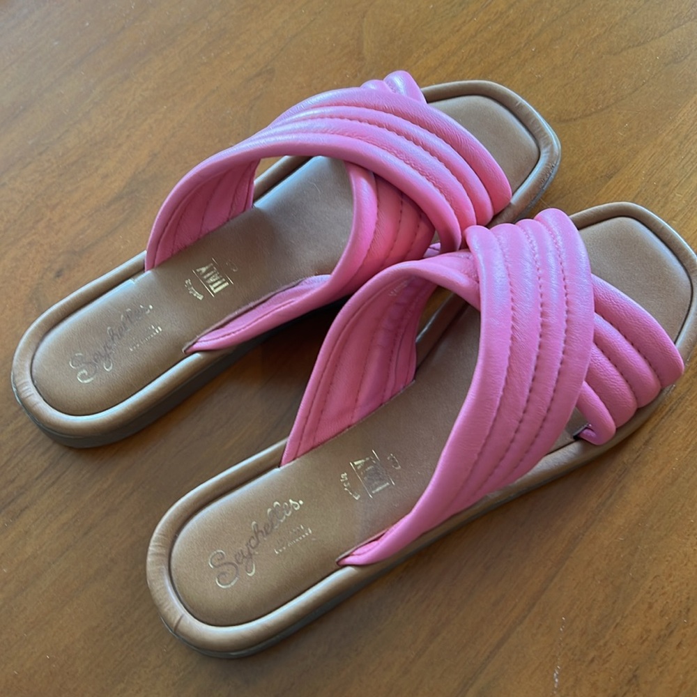 Seychelles Leather Slides